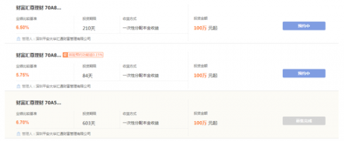 尊理财详情截图