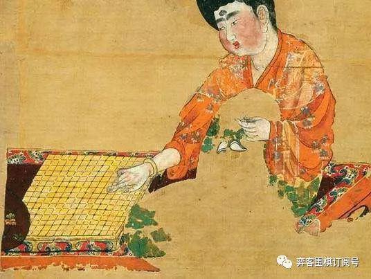 唐《弈棋仕女图屏》 阿斯塔那张礼臣墓出土
