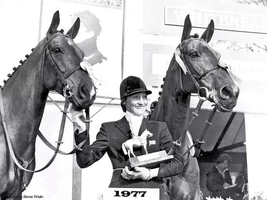 ▲图/Badminton Horse Trials，露辛达•格林