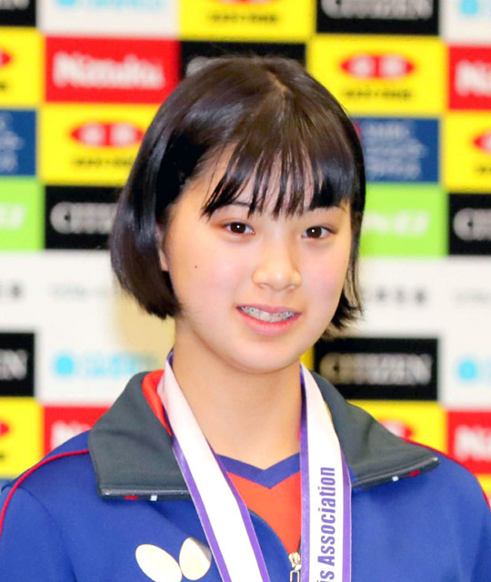 15岁选手长崎美柚