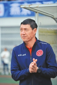 黎兵率队征战足协杯