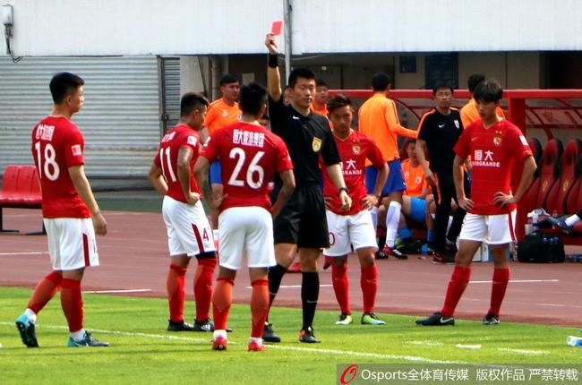 恒大预备两小将各自被罚20万