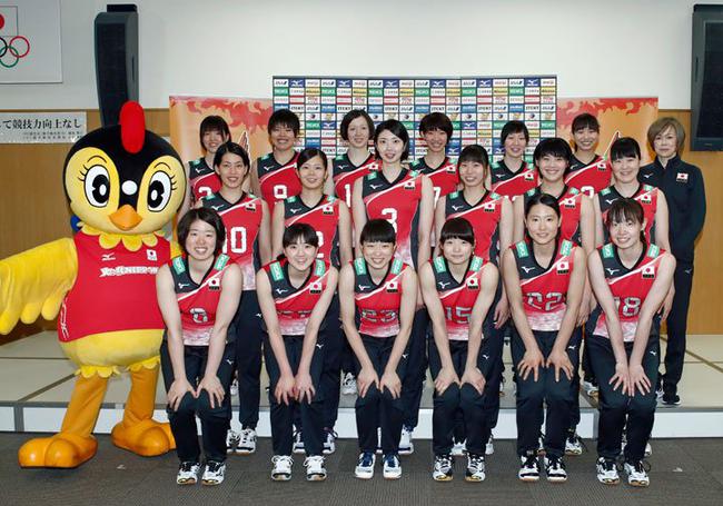 日本女排18人阵容