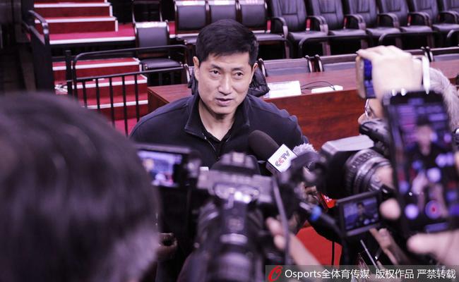 李晓勇赛前接受采访
