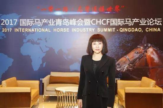 玉龙马业总经理马静,图片来自网络