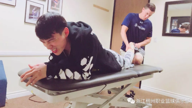 吴前此前曾赴美特训