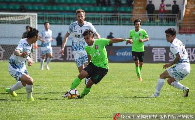 新疆雪豹2-2战平大连超越