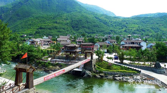 汶川地震10年:飞越秀丽山川美景 鸟瞰青川崭新面貌