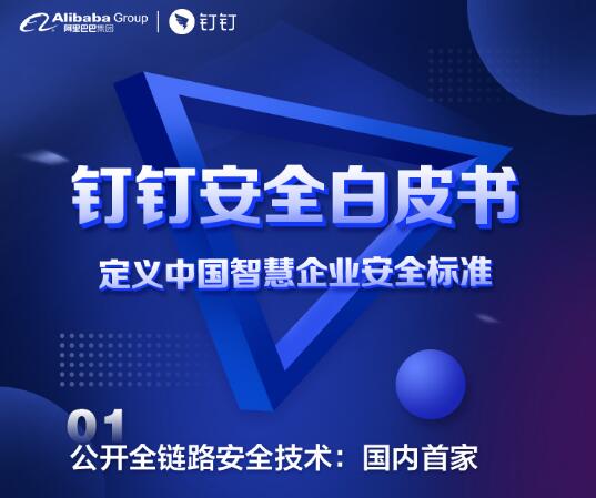 阿里钉钉新版安全白皮书发布，定义中国智慧企业安全标准