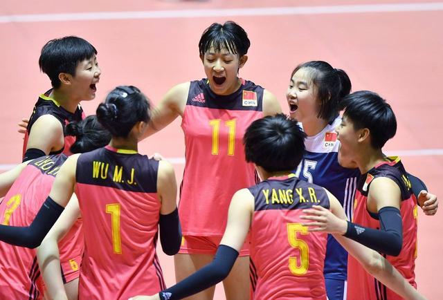 女排亚少赛中国1-3日本