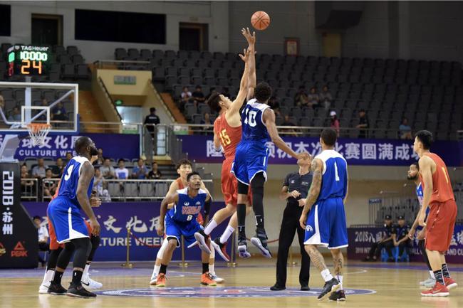 国奥男篮63-71美国联队