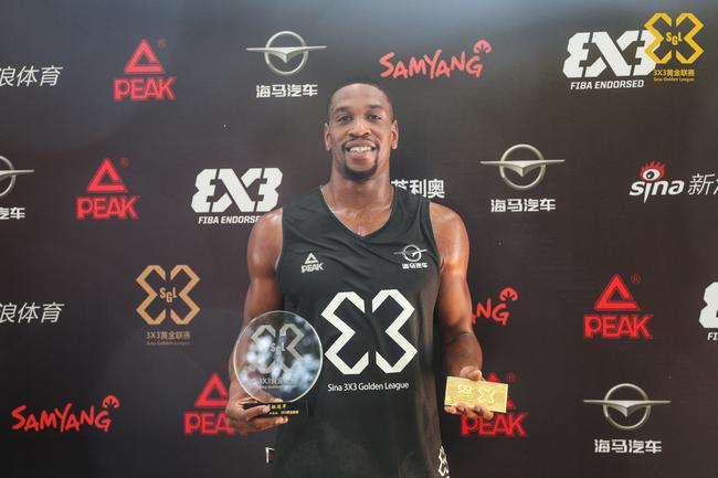 马库斯当选贵阳站MVP