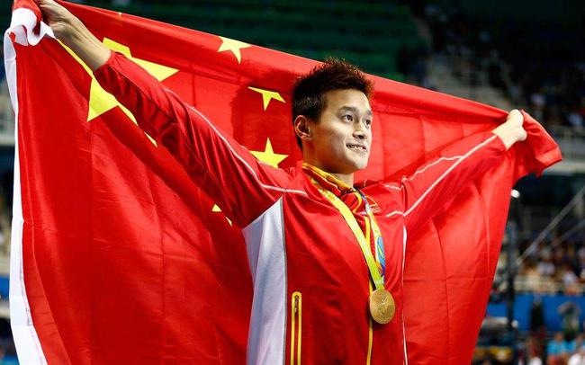 孙杨领军中国亚运代表团