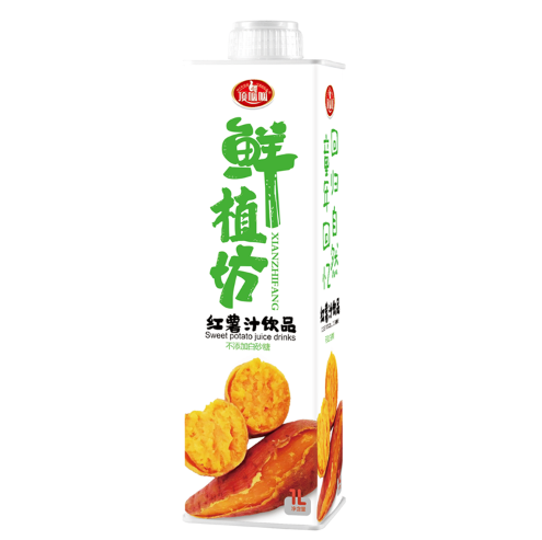 鲜植坊红薯汁饮料1L8瓶装饮料连锁加盟