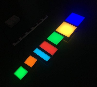 钢琴感应地砖灯 LED发光砖