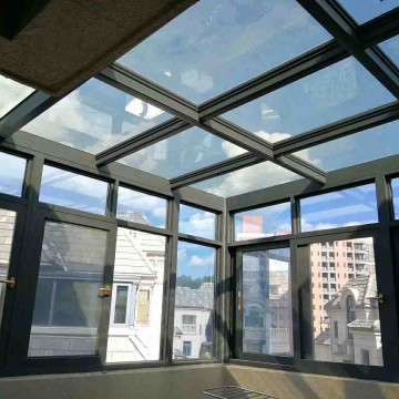 重庆南岸区定制高端阳光房门窗选盛邦铝合金门窗厂家
