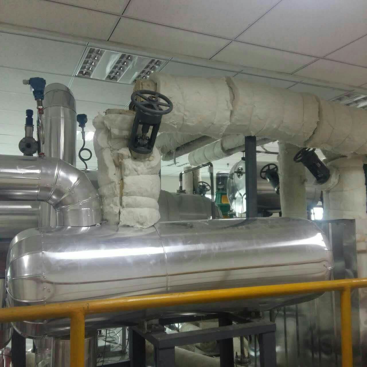 蒸汽管道岩棉毡保温工程施工铁皮罐体保温施工