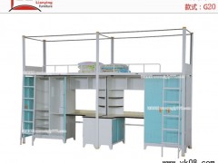 高承重冷轧钢打造的绍兴职工公寓床稳固不变形