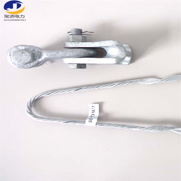 光缆耐张线夹200米跨距预绞丝耐张串预绞式拐角夹具光缆金具