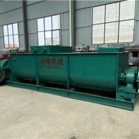 双轴加湿搅拌机设备的性能参考分析及实例运行