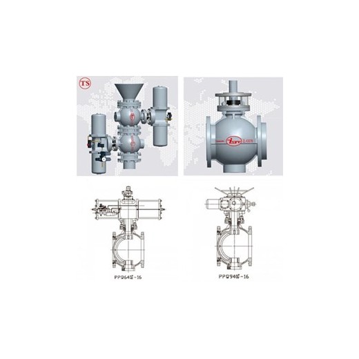 Q940Y电动Q640Y-16C/P/R气动硬密封偏心半球阀