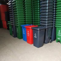 献县瑞达户外分类塑料GUA车垃圾桶厂家定制批发