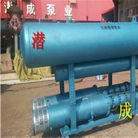 200QJF50-130-30KW 漂浮水上浮筒潜水泵安装厂