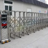 深圳伸缩门深圳电动伸缩门自动伸缩门鹏祥
