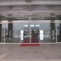 深圳玻璃门深圳自动感应门防火玻璃门鹏祥