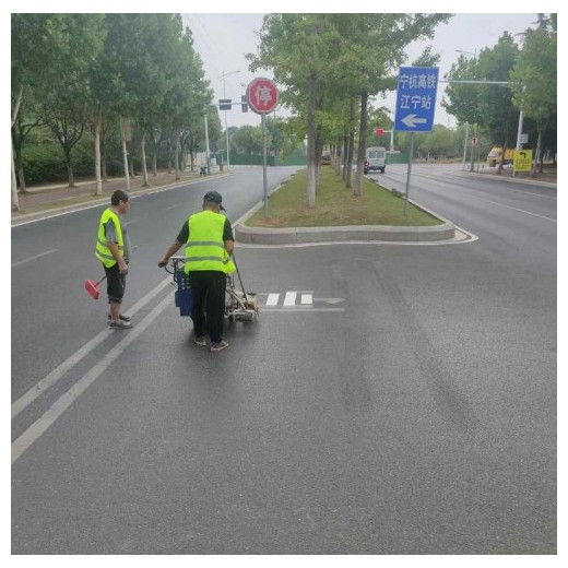 南京江宁区道路标线划线的单价-目赏交通工程施工队