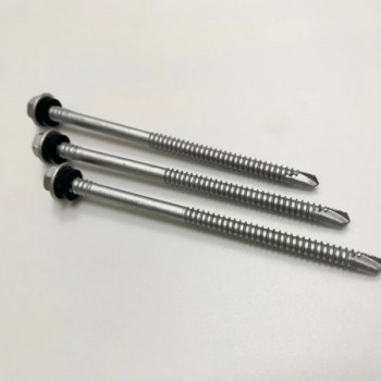 涂层 台湾 BI-METAL 六角 钻尾自攻螺丝