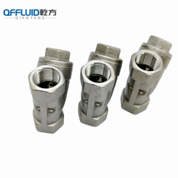 304/316不锈钢过滤器双相钢2205丝扣过滤器