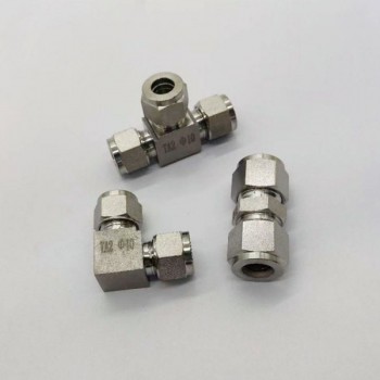 254SMO/UNSN08367/6MO卡套接头 弯头三通