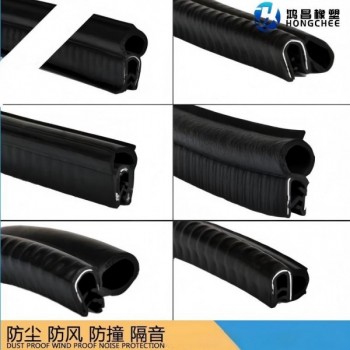 O型硅胶密封条 内开窗隔音胶条 保暖塑钢窗防风防水条