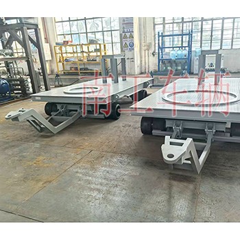 5吨牵引平板拖车 带上装架工具拖车