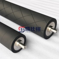 碳纤维包胶辊 轻量化碳纤辊筒 输送覆膜设备胶辊定制