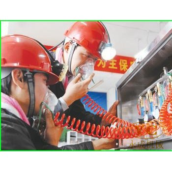 鹤壁永成生产的箱式压风自救装置真中
