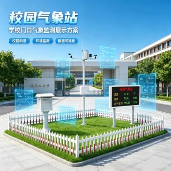 中科正奇校园气象站｜校园科普实践 气象环境智能监测