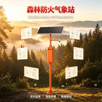 中科正奇森林防火气象站 多机型林区火险监测设备